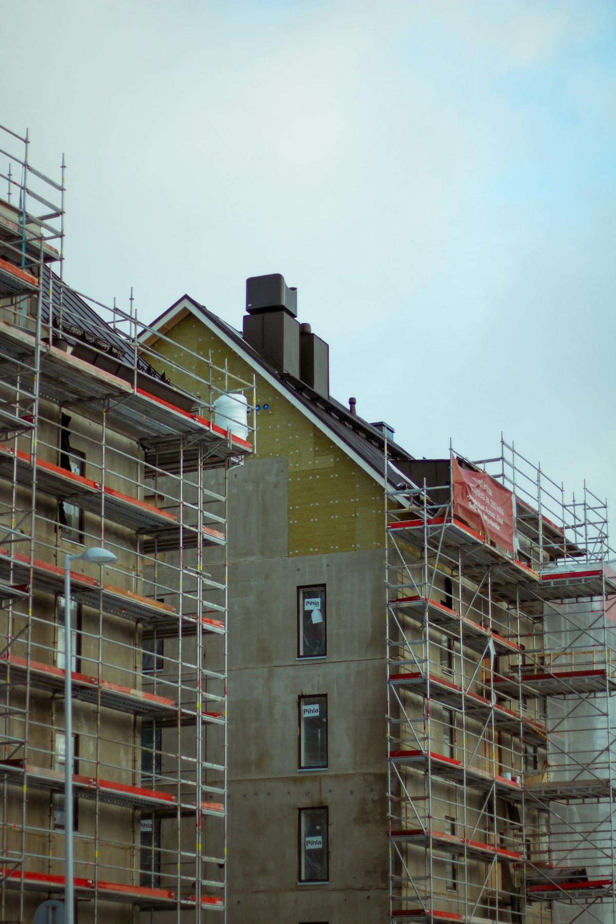 Residential building under construction