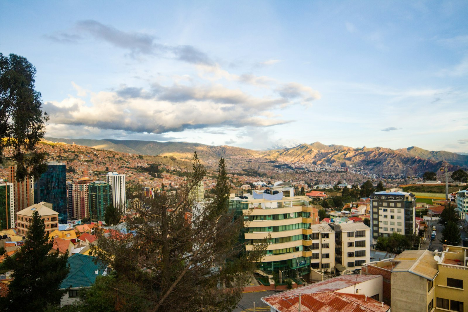 High-rise residential towers in Bolivia